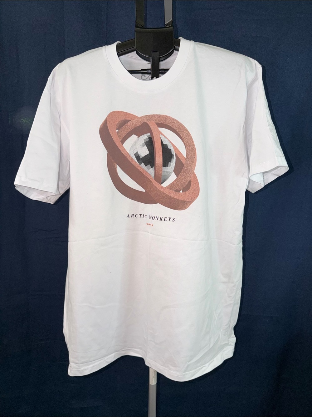 Arctic Monkeys North American Tour 2023 Disco Ball Graphic T-Shirt 100% Cotton